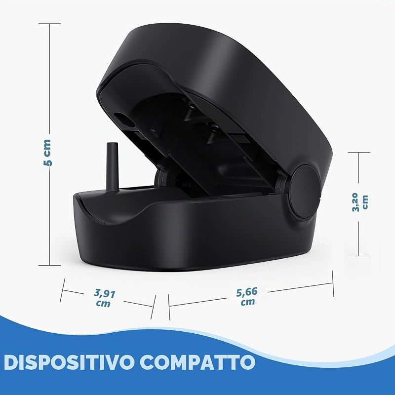 Dispositivo Laser dei Funghi Unghie Indolore, Berrlly Dispositivo Laser di Trattamento per Funghi Unghie, Portatile con Typo C Cavo, 7 Minuti al Giorno Ripristinare Bellezza Adatto per Casa (Negro) — foto 7 di 8