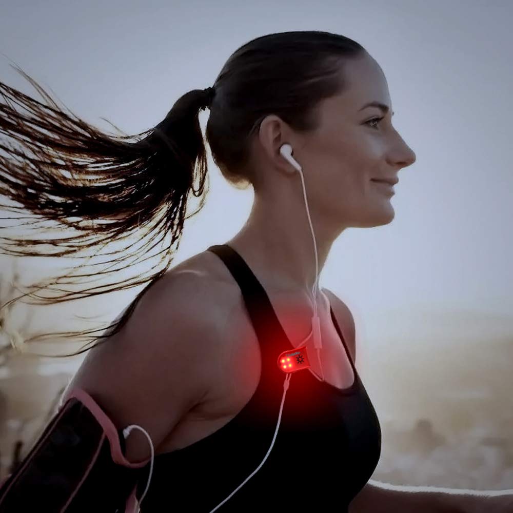 LED Safety Light Nighttime Visibility Magnetic Clip On Lights for Running Cycling Dog Collar Bike Warning Light up Reflective Gear Accessories for Cloth, Backpack, Bicycle, Wrist, Ankle(Blue)