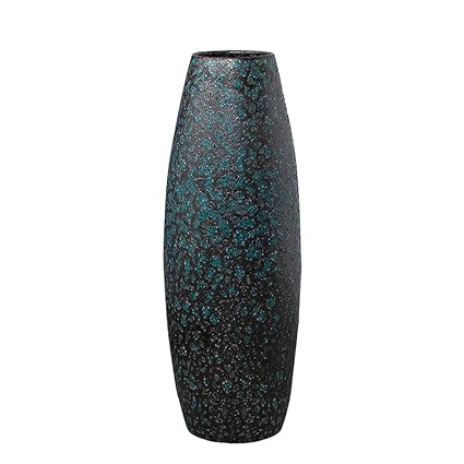 Ceramic Vase Floor Decoration Sm041 Living Room Corridor Peacock