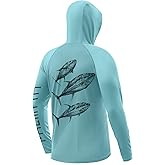 Palmyth Fishing Hoodie for Men UPF 50+ Sun Protection Long Sleeve UV Shirts Breathable Quick-Dry