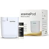 Home Scent Diffuser Starter Kit |Plug in Waterless Aroma Diffuser for Essential Oils for Home, Office, Spa | Covers up to 500 Sq. Ft. | White | 20 ml Oil Included - Christmas