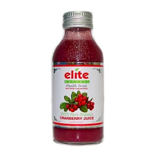 Elite Natural Cranberry Juice Og 12 x 125ML Amazon.co.uk Grocery
