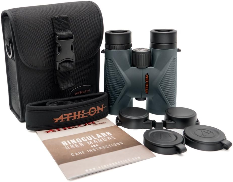 Athlon Optics, Midas, Binocular, 8 x 42 ED Roof, : Camera & Photo