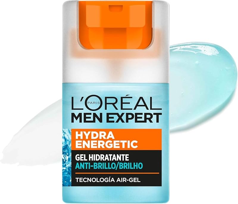 L'Oréal Paris Men Expert Hydra Energetic Fluido Polar Ultra Hidratante - 50 ml (Paquete de 1)
