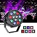LED Par Lights, Blusmart 12 LED Disco DJ Stage Lights with Music-activated, Auto-run and DMX512 Control Mode, Different Colors Combinations of Red, Green, Blue and White, Multi-angle Rotating Holder