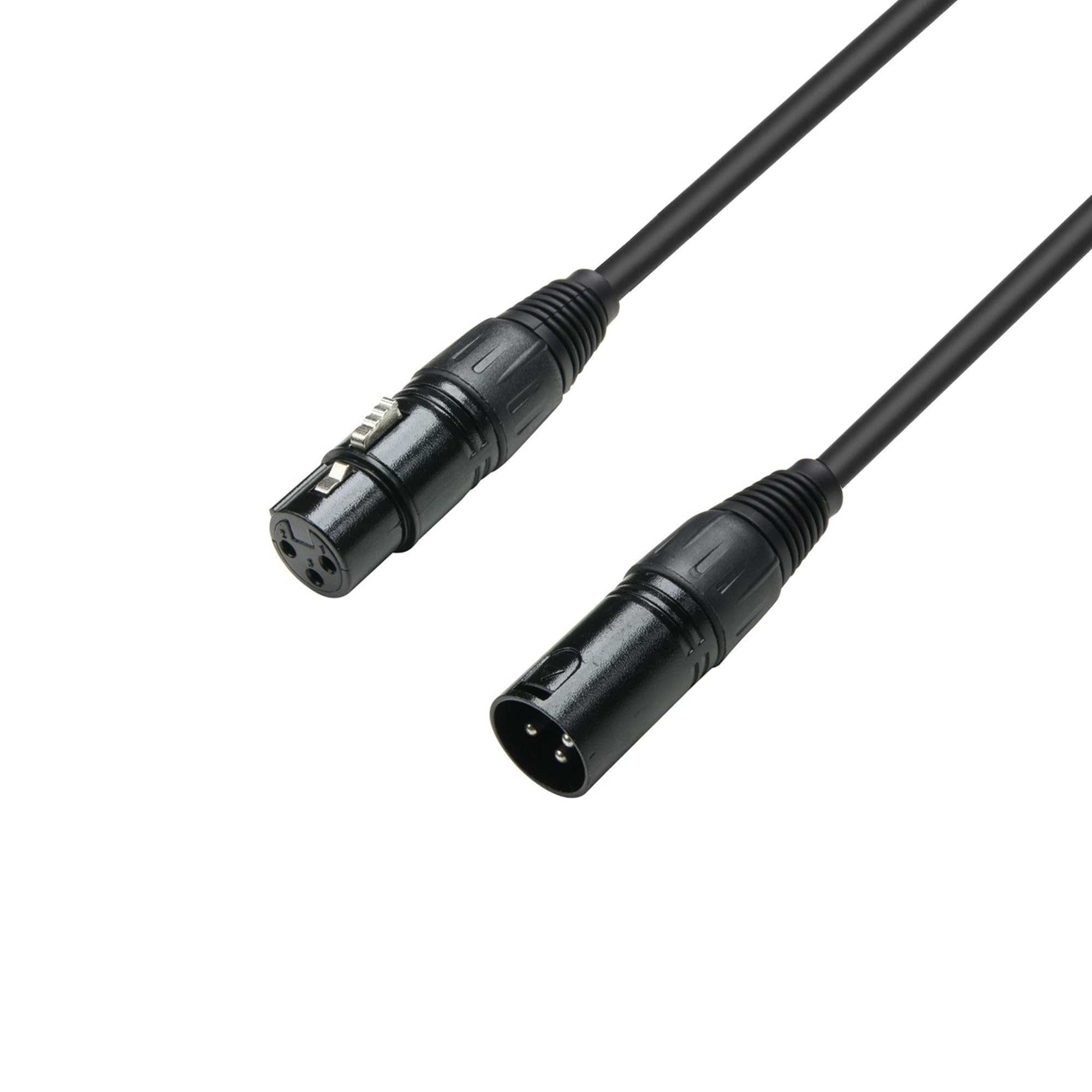 Adam Hall 3 Star Series 3m XLR Male to XLR Female DMX Cable