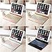 Keyboard Case Compatible with iPad 2017(5th Gen)/2018 New iPad(6th Gen)/Air/Air2/iPad Pro 9.7-360°Rotating Back Cover-Aluminum BT/Wireless Keyboard,7 Colors Backlit (Only Compatible 9.7