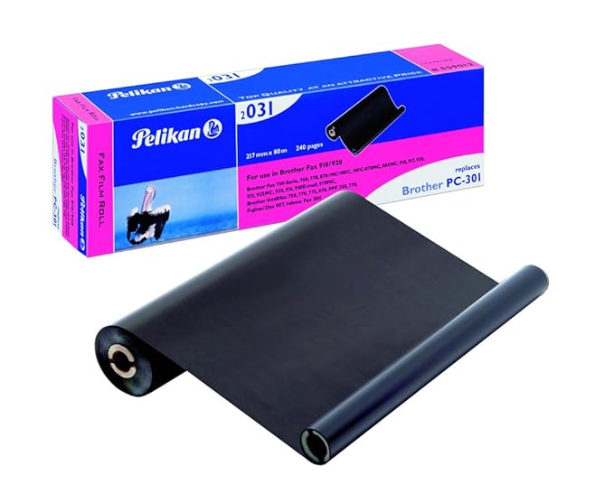 Pelikan Thermotransferrolle Thermofolie schwarz 240 Seiten Fax-910/917/920/930/940