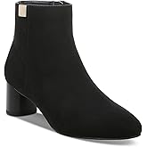 Alfani Womens Sylus Faux Suede Almond Toe Booties Black 12 Medium (B,M)