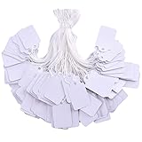 Brothersbox Price Tags with String Attached, 500pcs