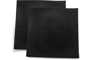 UU TOJOIN TOJOIN RF Microwave Absorbers, 7.88inchesx 7.88inches x 0.04inches(200mm x 200mm x 1.0mm), Black, EMI Absorber, Adhesive Backing, Industrial Grade Tape 2PCS