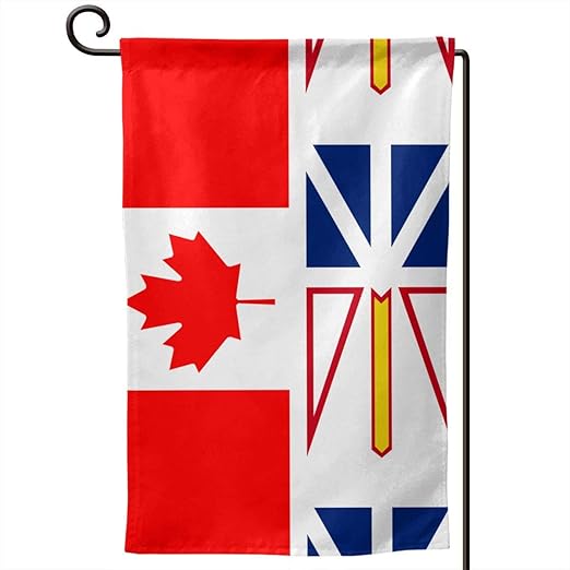 Newfoundland And Labrador Flag Canada Flag Garden Flag Banner Yard