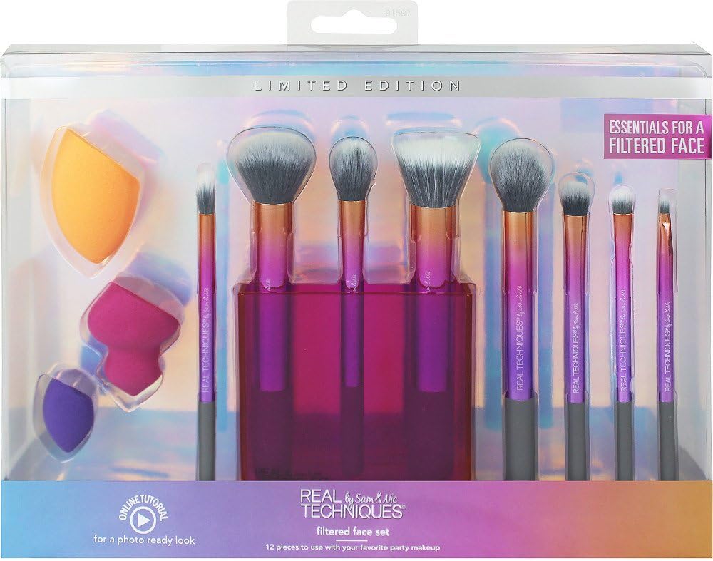 Real Techniques Filtered Face Set CHRISTMAS 02017