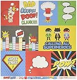 Echo Park Paper SW7402 Superhero Double-Sided Cardstock 12