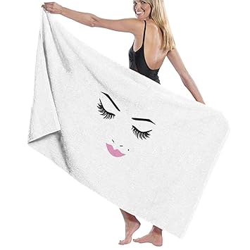 Amazon Com Pillow Bags Closed Eyes Pink Lipstick Glamor Makeup