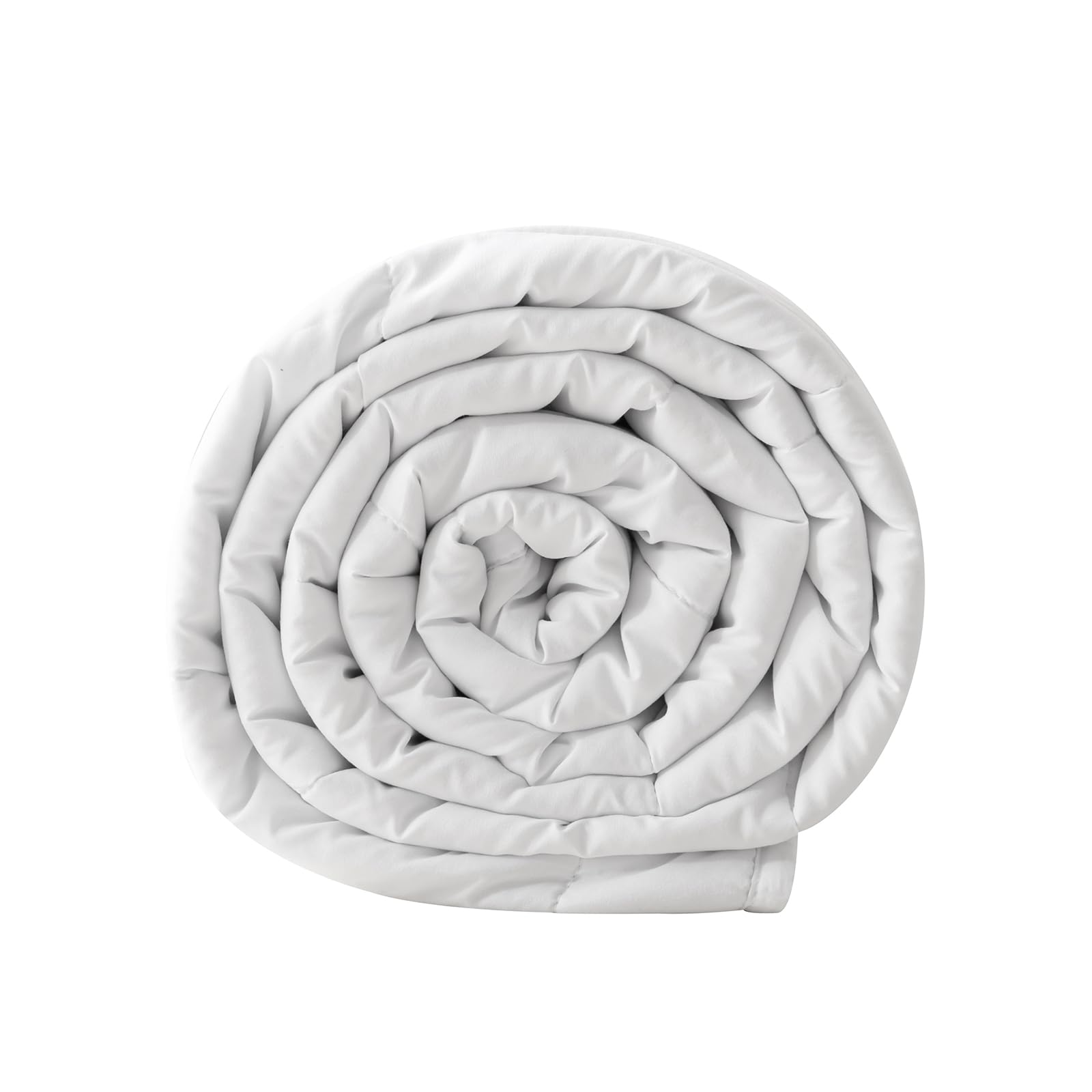 Good Nite Double Duvet 4.5 tog Summer Bed Duvet White Quilt Polyester Soft & Lightweight and Machine Washable with Corner Ties (Double 200×200cm)