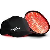 Capillus Pro S1 Laser Red Light Therapy Cap - For Hair Regrowth &amp; Thinning | 304 Laser Red Light Hat - For Fuller, Healthier-Looking Hair - LLT + Rechargeable - Auto-Timer &amp; Hands-Free - FDA Cleared