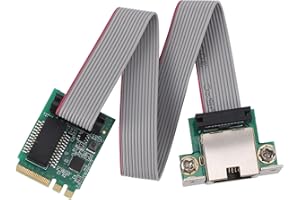 PCIe Network Card, 2.5G M.2 RJ45 Port LAN Ethernet Mini PCI Express Network Card, 2.5G/1G/100M High Speed Ethernet Card for 7