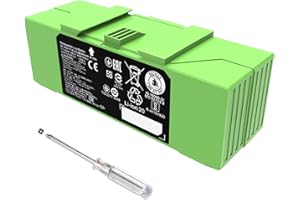 VANPIR ABL-F Battery for iRobot Roomba e and i Series, i7 i7+ j7 j7+ 7150 7550 e5 e6 e5150 e6198 i3 3150 i3+ 3550 i4 4150 i4+ 4552 i6 i8 i8+, Replacement Lithium Ion Battery 14.4V 4460mAh/62.4Wh