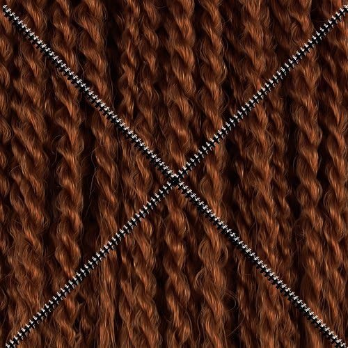 Senegal Soul Microbraid Twists Synthetic Extension Hair (Light Auburn 30) by Fashion Source by Fashion Source