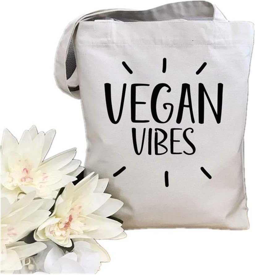 vegan canvas tote bags