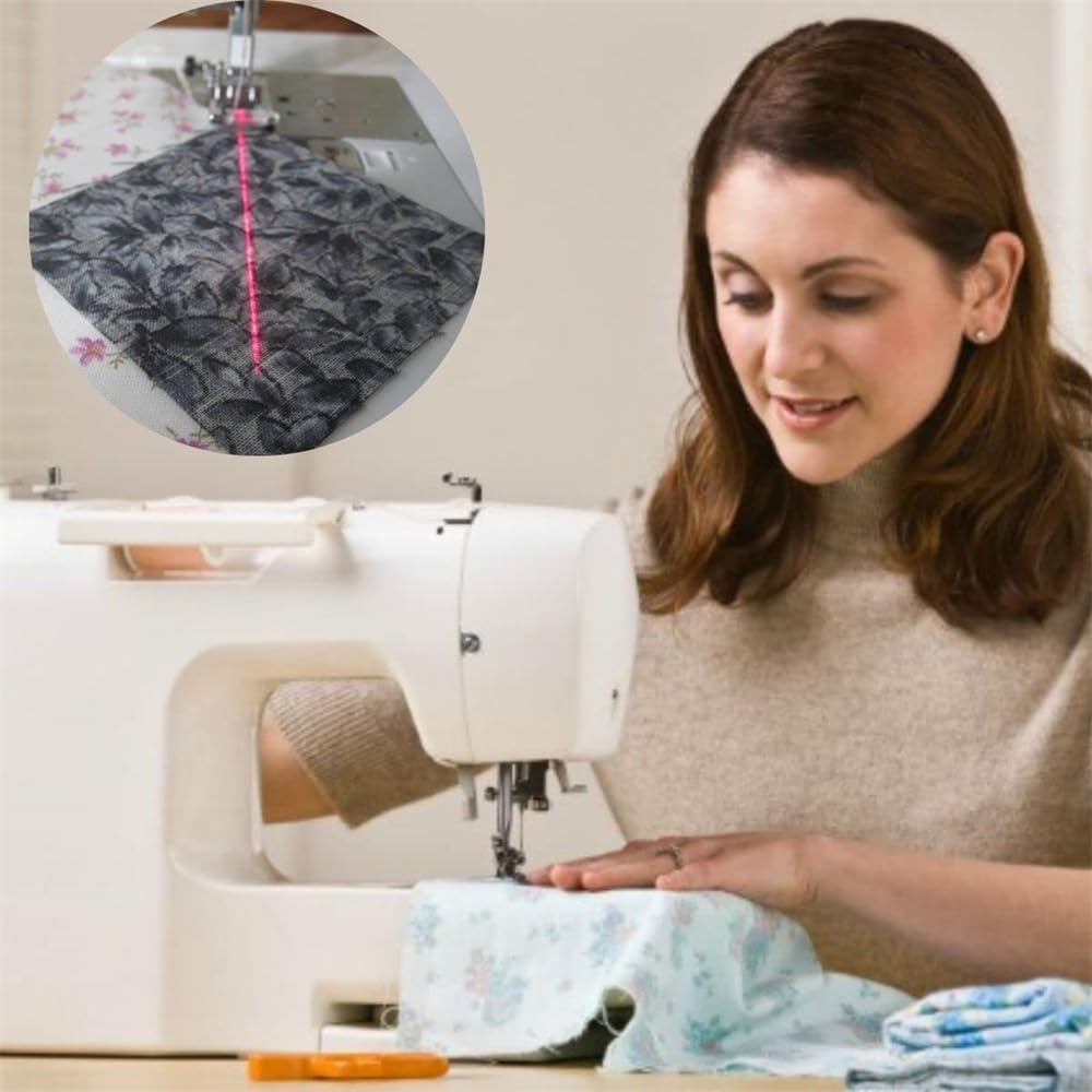 SewPro Laser Vision Guide，Sewing Machine Quilting Light, Crosshair, Innovative Sewing and Quilting Notion for Precise Stitching (Crosshair Sewing Laser)