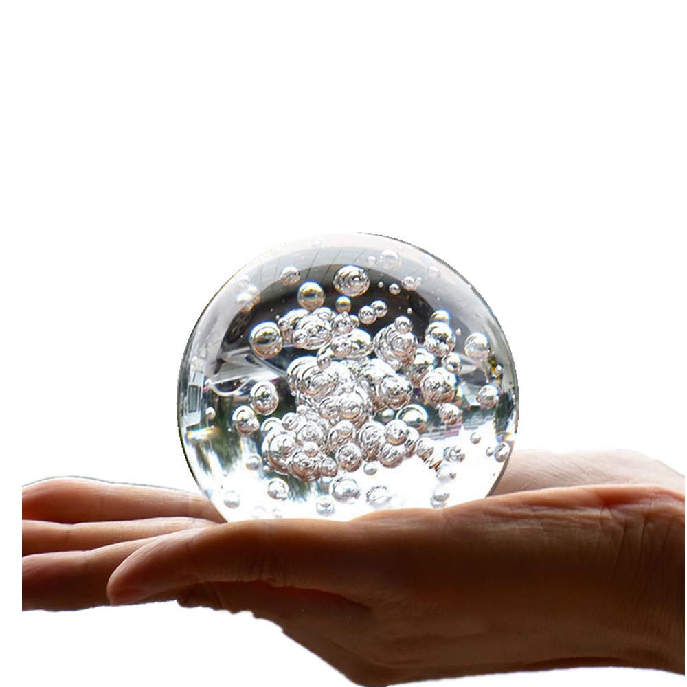 Crystal Glass Marbles Water Fountain Bubble Ball Feng Shui Decorative Glass Balls Home Indoor Water Fountain Figurines 60mm Buy Online In Bahamas At Bahamas Desertcart Com Productid 46959701