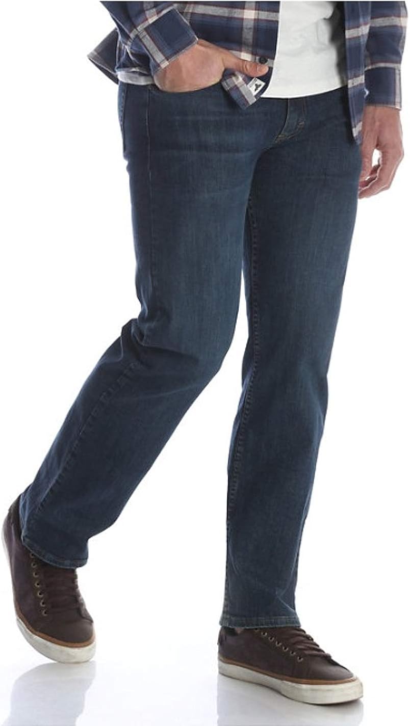 Wrangler Mens Performance Series Relaxed FIT Jean with Comfort Flex