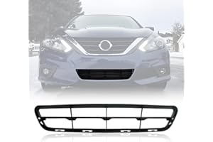 Kspeed Front Bumper Lower Grille Fits 2016 2017 2018 Nissan Altima NI1036106 Replacement Part Lower Grille Plastic Black