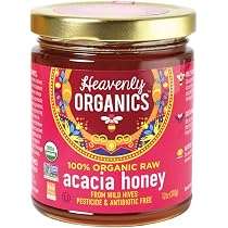 Amazon.com : Heavenly Organics Organic Wild Forest Raw Neem Honey ...