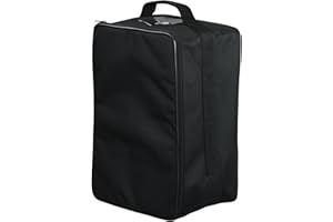 BEMAXYE Microscope Carrying Case with Front Pockets 9" L x 7" W x 14" H - Universal, Foldable, Waterproof & Lightweight