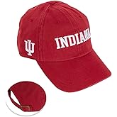 Desert Cactus Indiana University Baseball Hat Hoosiers Bloomington Brimmed Embroidered Hats Cap Adjustable Cloth Strap Adult (Style I1)