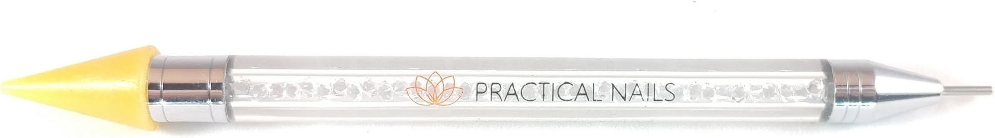 GLTECK sdaf Practical Nails Diamond Picker I Rhinestones, Studs, and Gems Pickup Tool, Clear