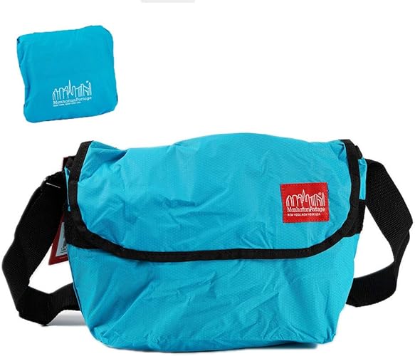 Amazon マンハッタンポーテージ Manhattan Portage メッセンジャーバッグ ショルダーバッグ Bag M メンズ レディース ターコイズブルー 並行輸入品 メッセンジャーバッグ