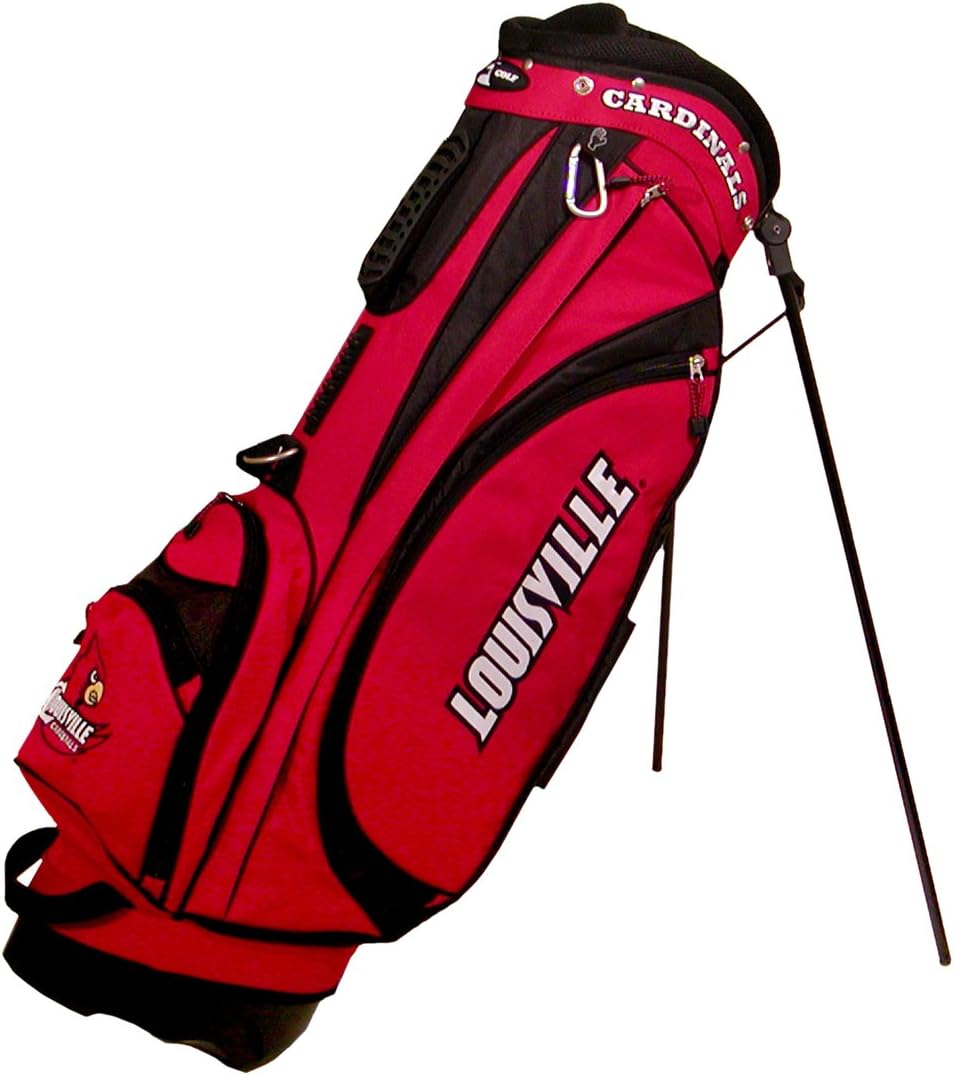 Team Golf NCAA Louisville Cardinals Golf Bag With Stand