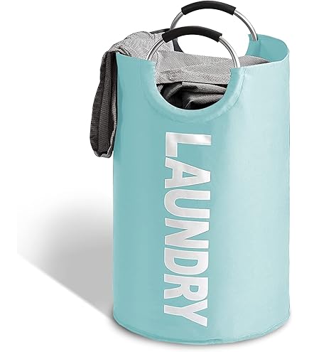 Cosysparks Cesto Ropa Plegable, Cesto Ropa Sucia 2 Compartimentos