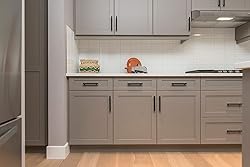 25 Pack 7.38'' Cabinet Pulls Matte Black Stainless