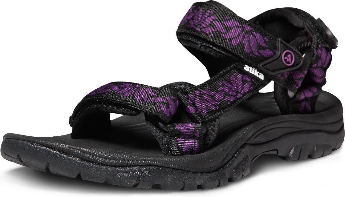 Amazon.com: ATIKA Women's Maya Trail Outdoor Water Shoes Sport Sandals, Maya(w111) - Black 