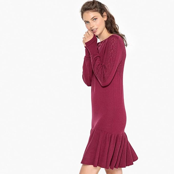 peplum jumper dress