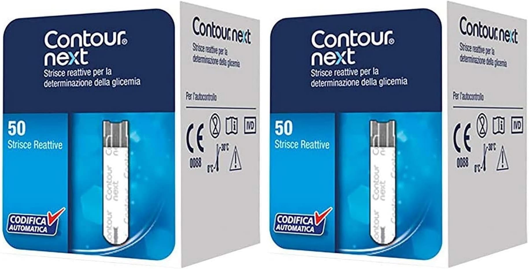 Contour-Next Bayer Contour Next Blood Glucose Test Strips, 100 Ea