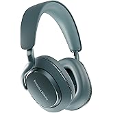 Bowers & Wilkins Px7 S3 Over-Ear Headphones, High-Resolution Sound, Comfortable Fit, Bluetooth, Active Noise Cancelling & Transparency Mode, 30-Hour Playtime, Quick Charge Support, Frost Blue