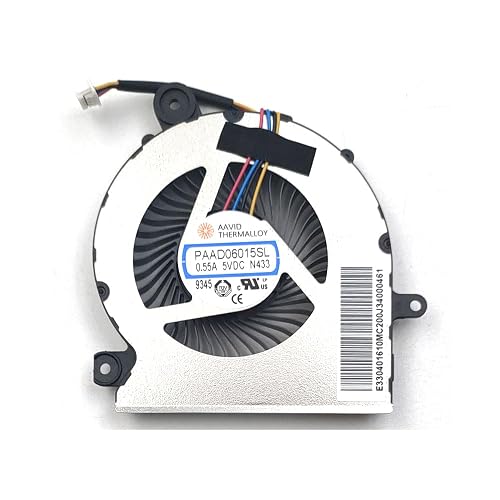 KGIGIBE Replacement CPU GPU Cooling Fan for MSI GF65 GF65 Thin 9SD 9SE ...