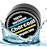 ORGANIC LABS NATURAL TEETH WHITENING TOOTHPASTE POWDER - 100% ACTIVATED ORGANIC COCONUT CHARCOAL - FOOD GRADE. A PORTION OF THE SALES GOES TO HURRICANE HARVEY RELIEF.