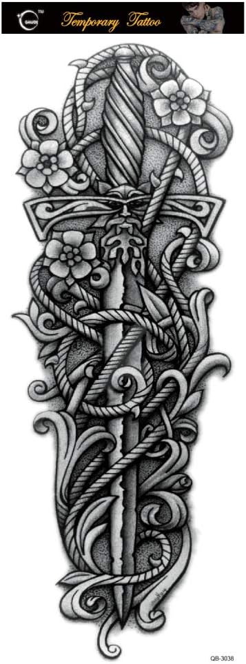 Handaxian Autocollants De Tatouage Bras Protection De L