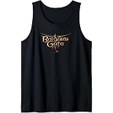 Dungeons &amp; Dragons Baldur's Gate III Big Chest Text Logo Tank Top