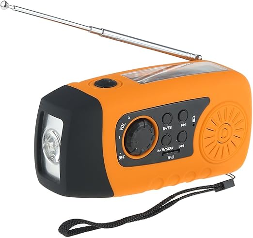 ladegerät mit kurbel