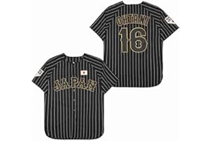 Shohei Ohtani #16 Japan Baseball Uniforms Jersey Stitch おおたに しょうへい Classic Men's