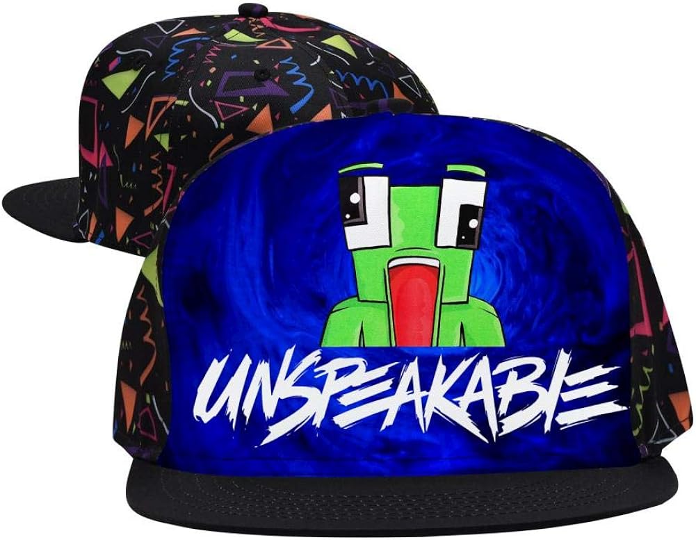 Ssseyya Unisex 3d Snapback Flat Bill Hip Hop Hats Game Un Speakable Baseball Cap Black Amazon Ca Clothing Accessories