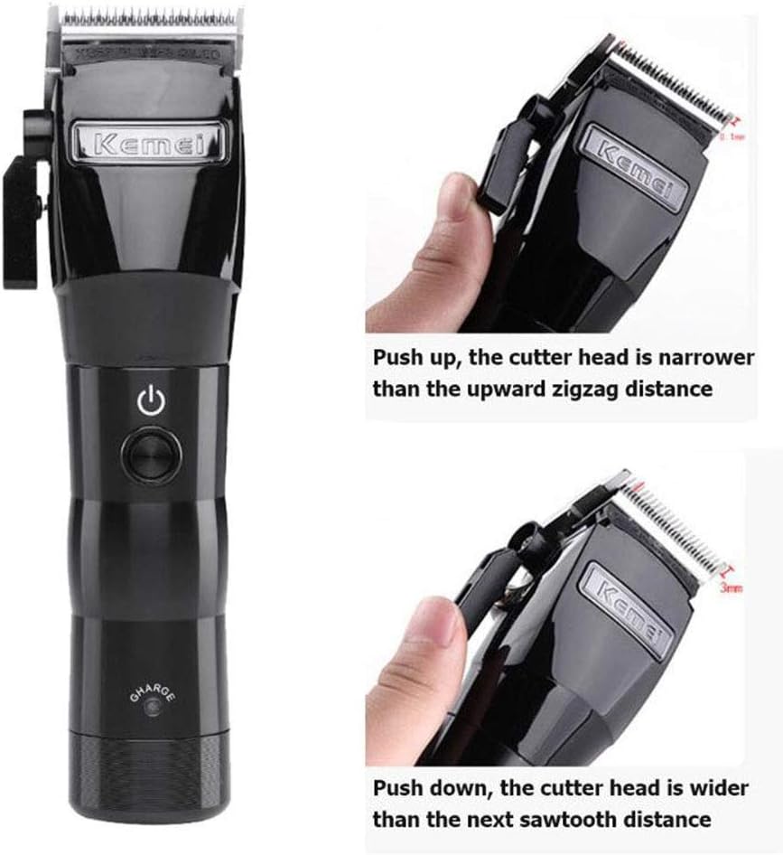 Kemei men's electric powerful cordless styling tools hair clipper trimmer Clearance