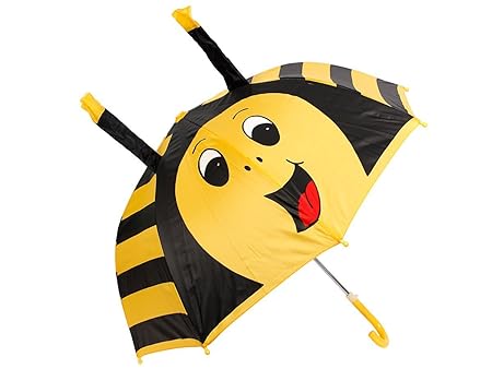 Alsino Kinder Regenschirm Kinderschirm Marienkäfer Frosch Ente Schirm Kinderregenschirm Jungen Mädchen, Variante wählen:61/19